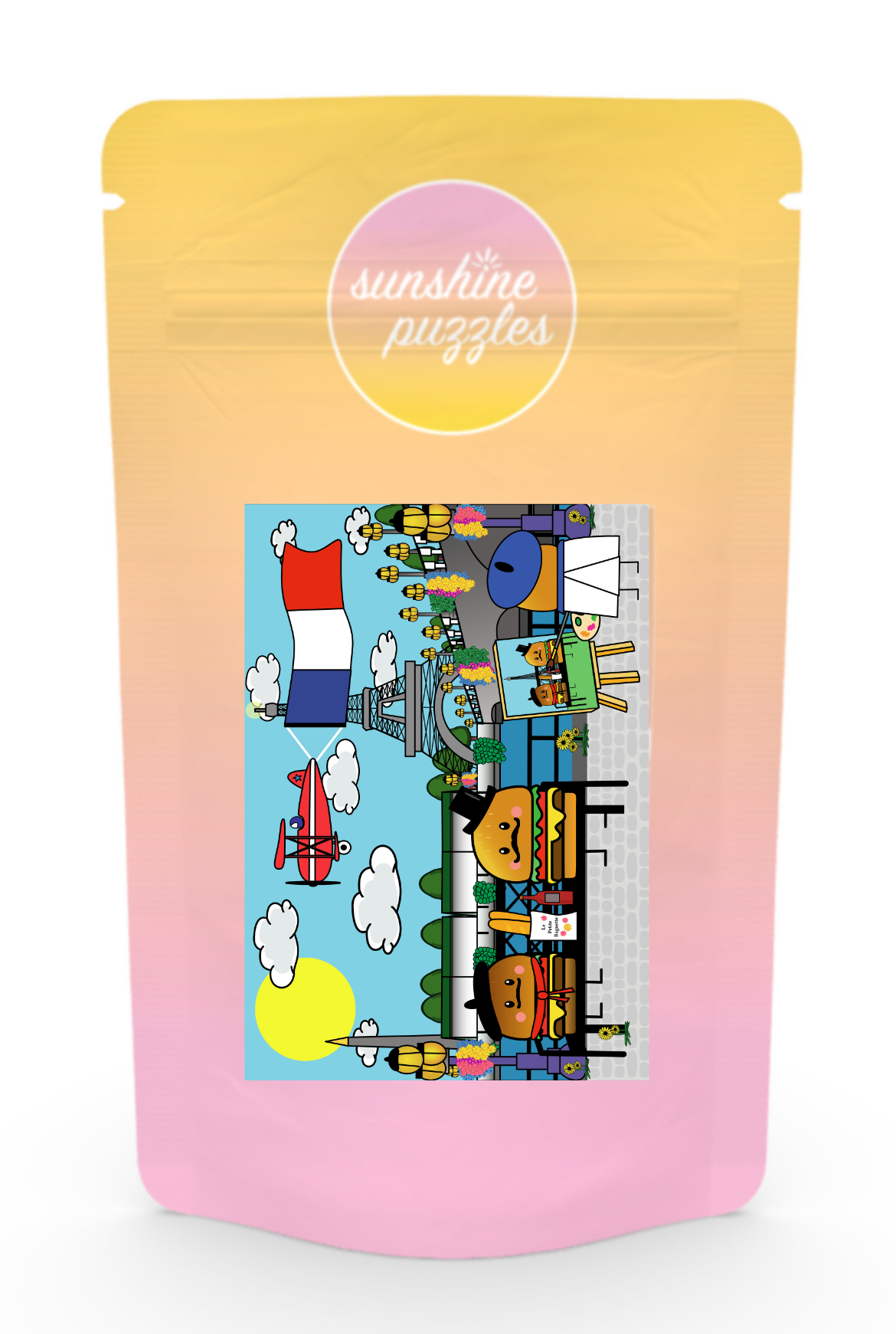 Paris, 99 Teile Mini Puzzle, VE 5