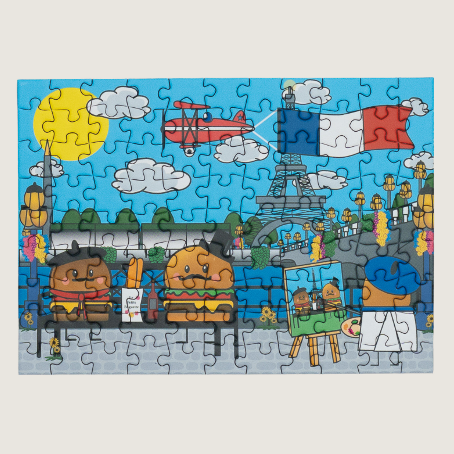 Paris, 99 Teile Mini Puzzle, VE 5