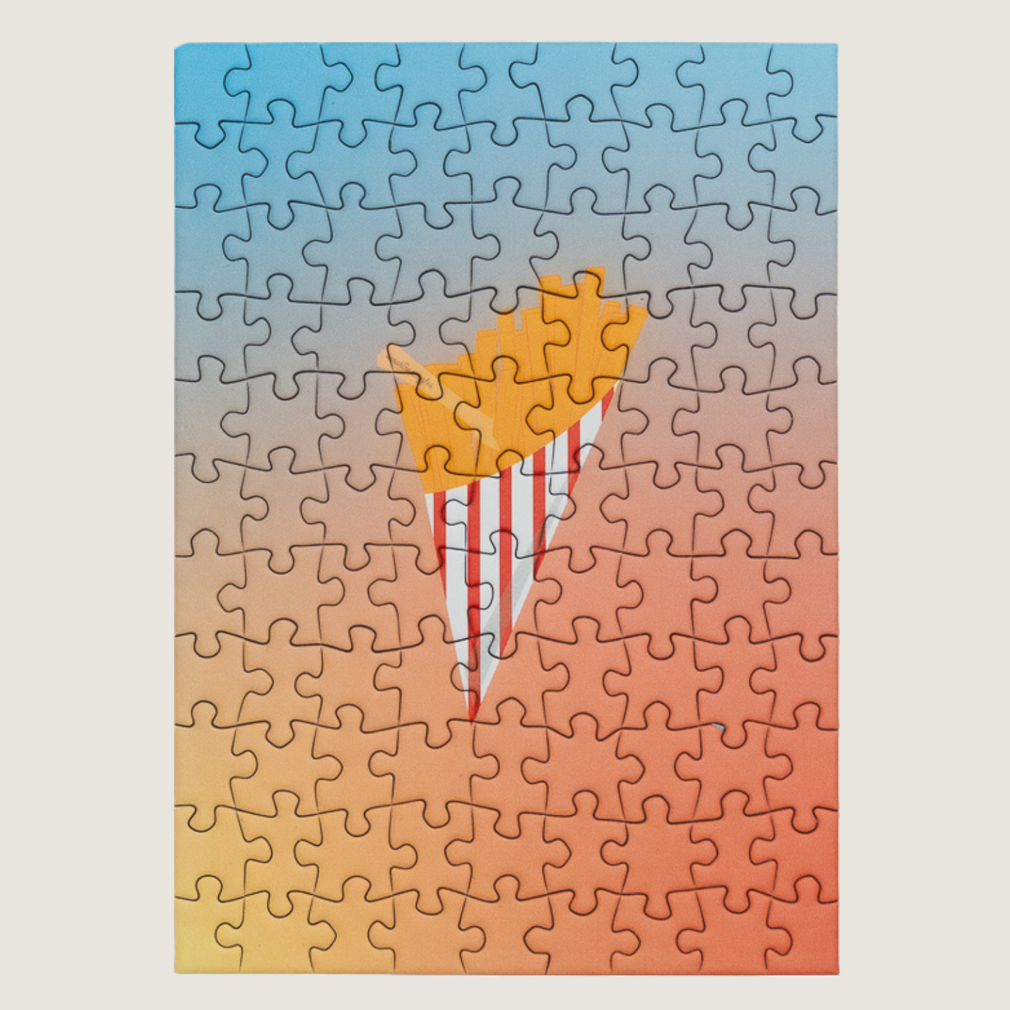 Fries, 99 Teile Mini Puzzle, VE 5