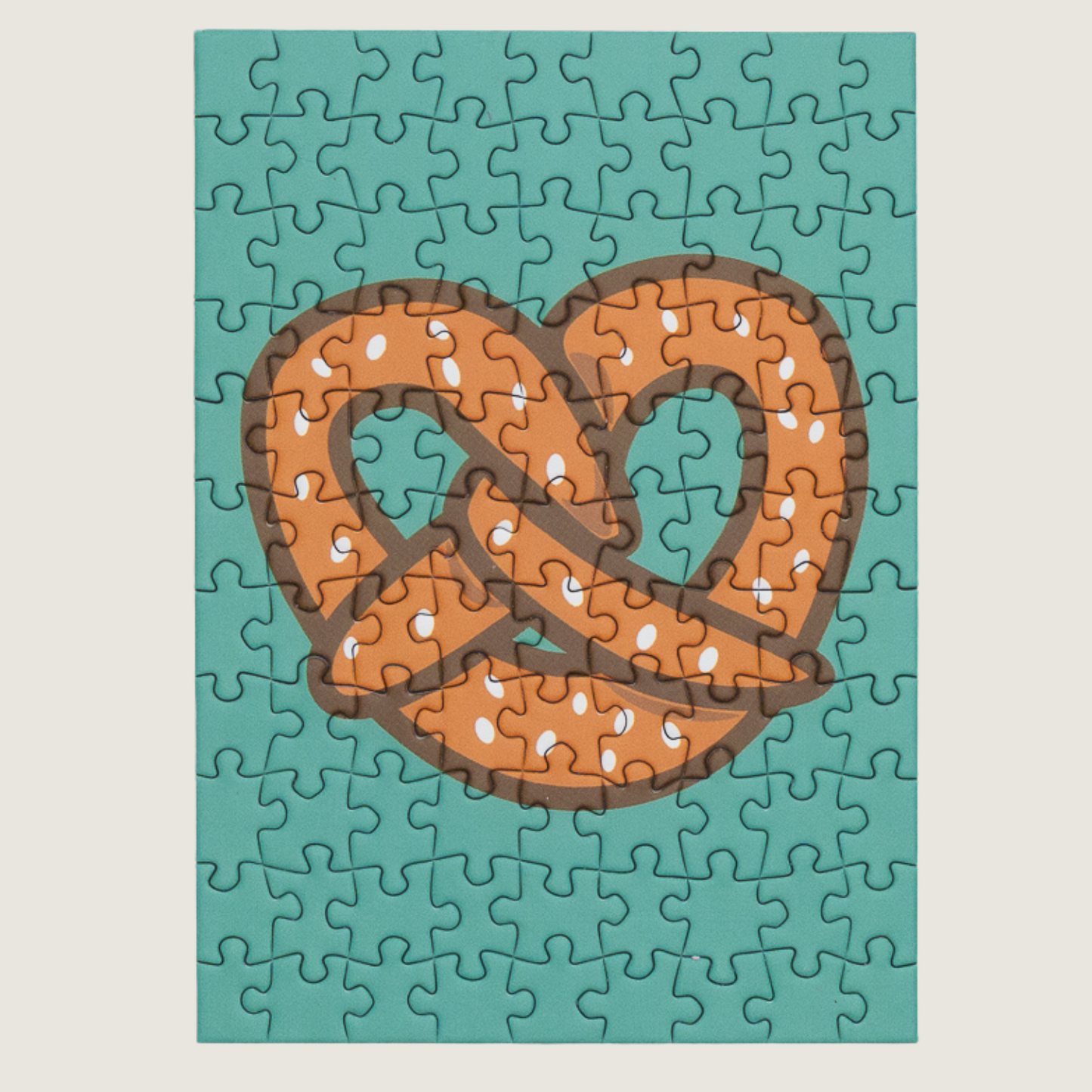 Die Brezel, 99 Teile Mini Puzzle, VE 5