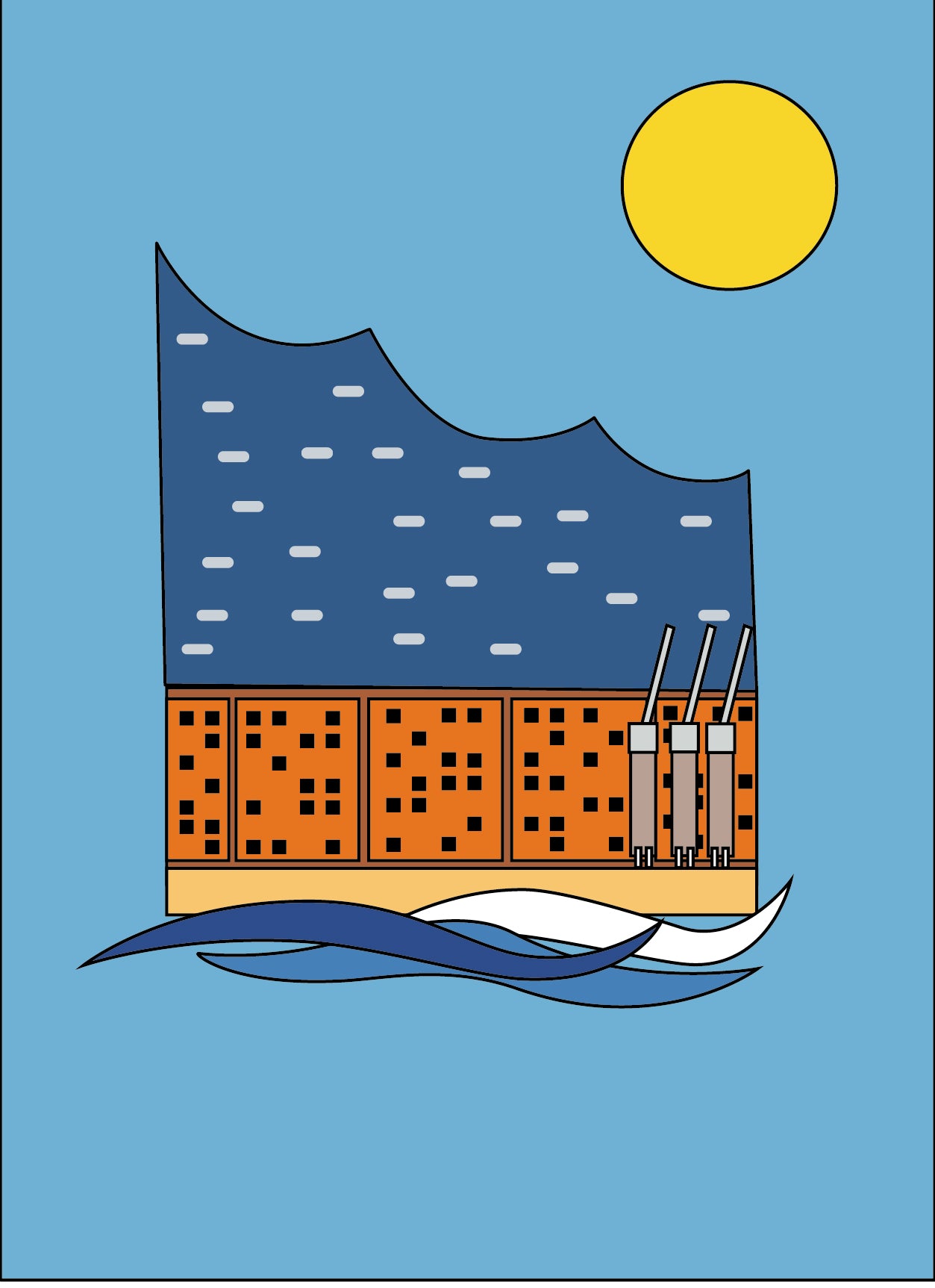 Am Hafen, 99 Teile Mini Puzzle, VE 5