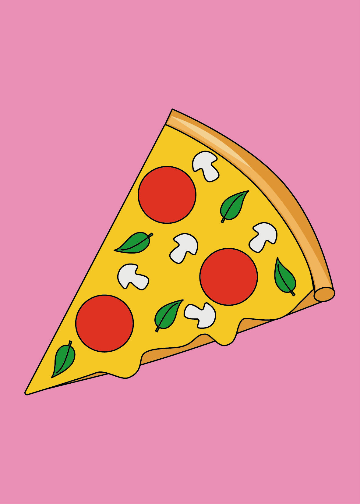Pizza, 99 Teile Mini Puzzle, VE 5