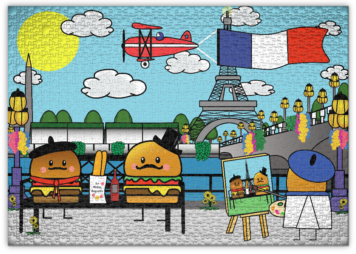 PARIS, 1000 Teile Puzzle, VE 3