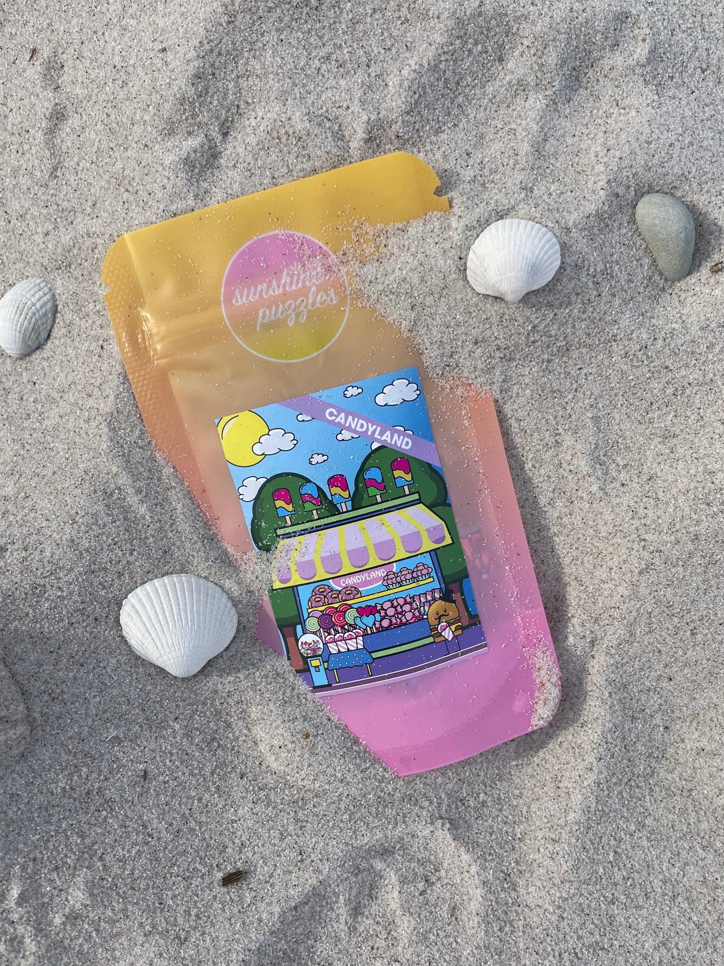 99 Teile Mini Puzzle Motiv Candyland von Sunshine Puzzles