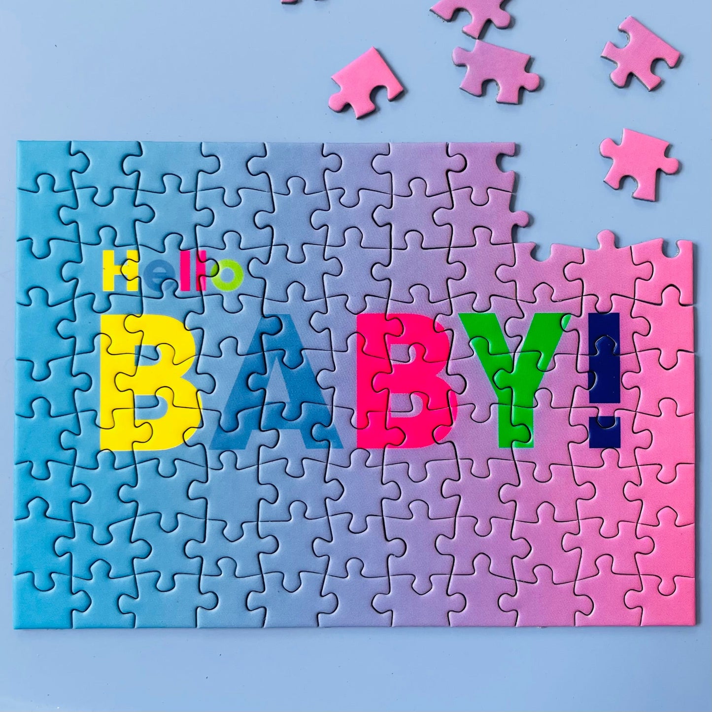 Postkarte für werdende Eltern, Babyshower Party, Babykarte, Alles gute zur Geburt