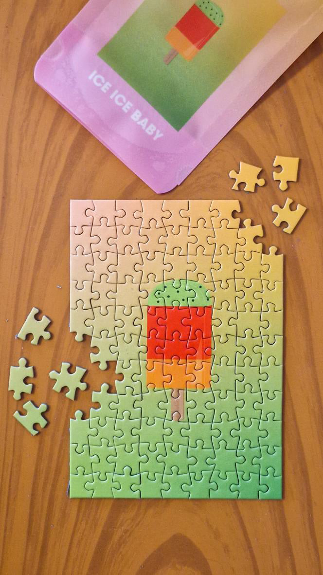 ICE ICE BABY, 99 Teile Mini Puzzle