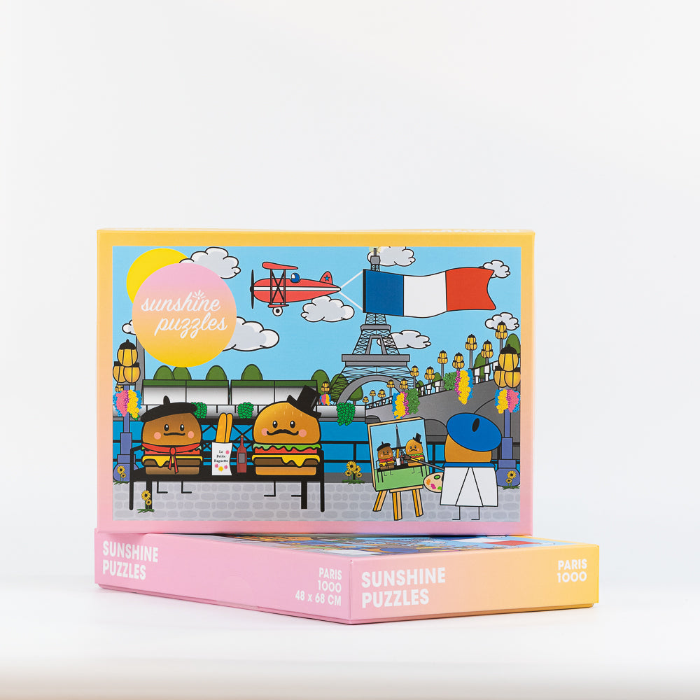 Paris, 1000 Teile Puzzle, VE 3