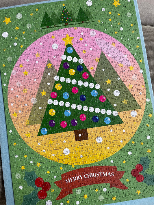 Merry Christmas, 1000 Teile Puzzle, VE 3