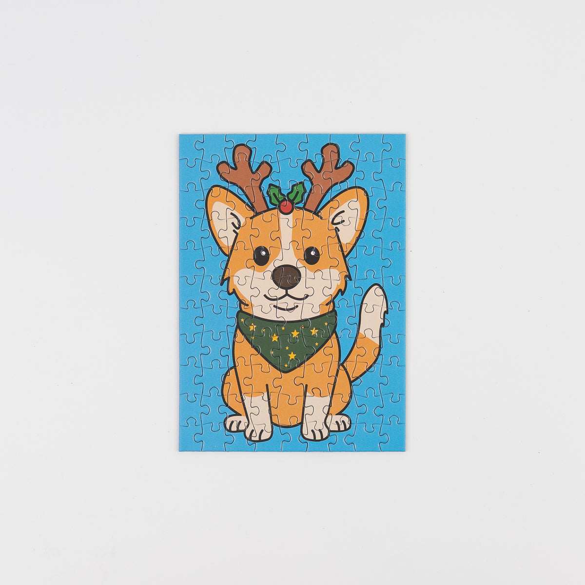 Toastie the Corgi X Sunshine Puzzles, 99 Teile Mini Puzzle