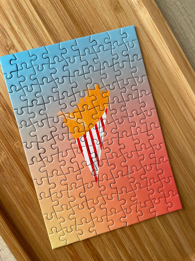FRIES, 99 Teile Mini Puzzle