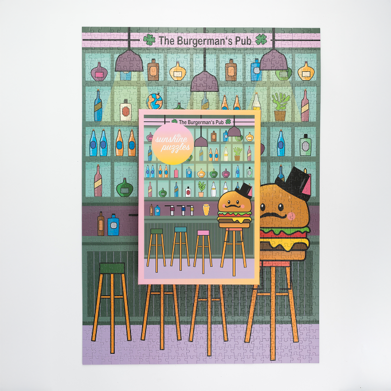 BURGERMAN'S PUB, 1000 Teile Puzzle
